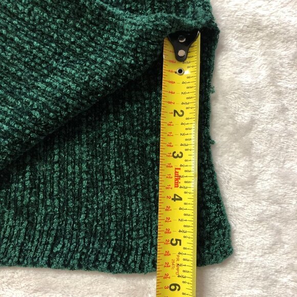 NICOLE Emerald Green Button Down Knitted Cardigan Sweater Size Small - Picture 10 of 10